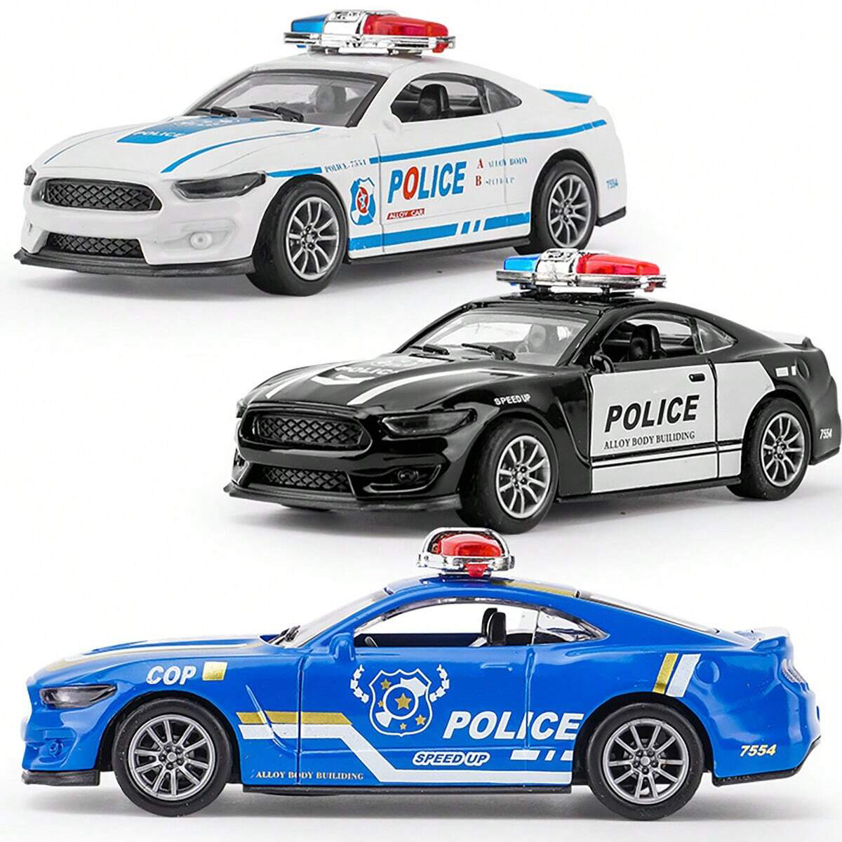 Kids' Toy - Casting Alloy Model Car Pullback Function