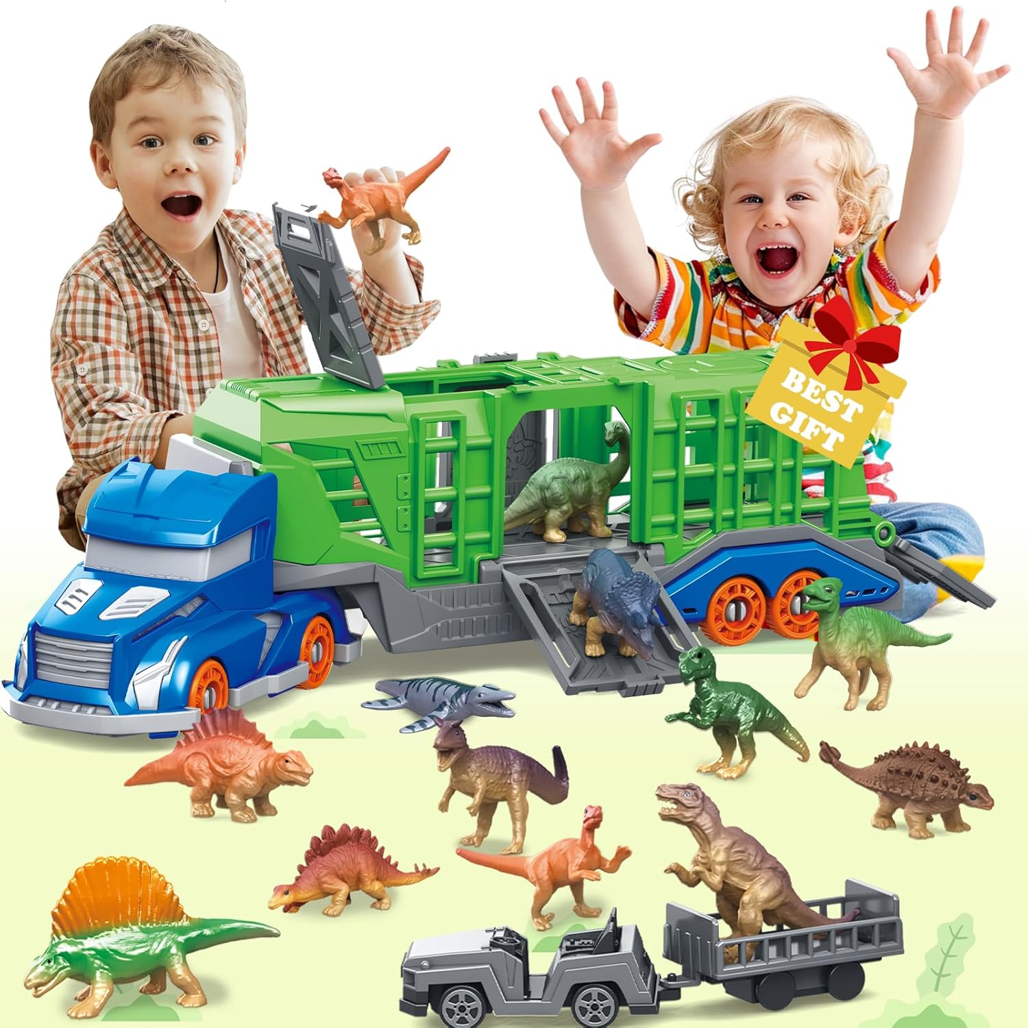 Dinosaur Animal Transport Vehi - Kids Toys 3 Year Old のレビューと価格