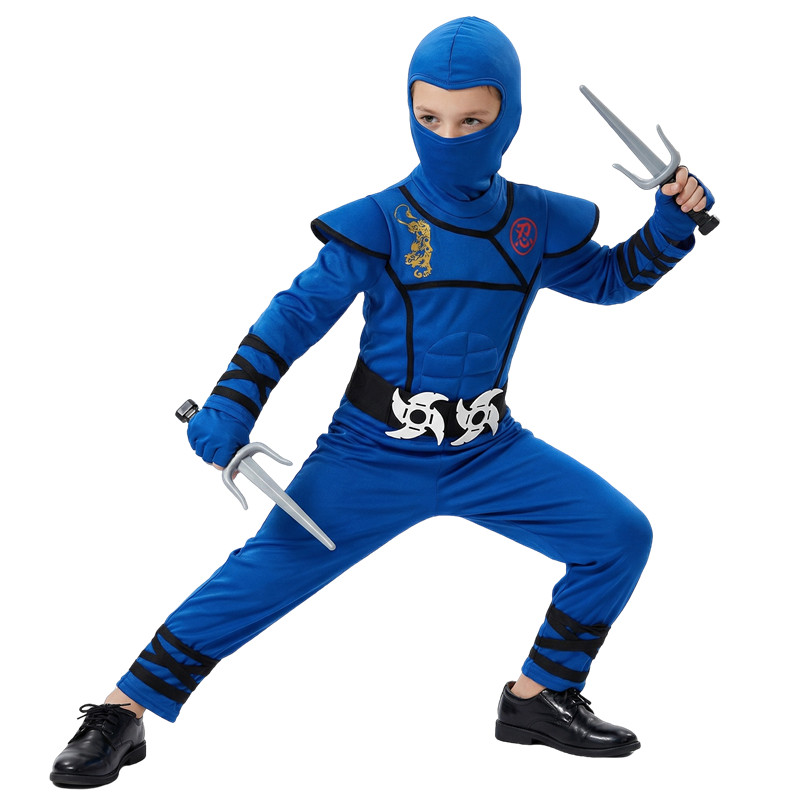 Black and Blue Ninja Costume f - Kids Toys Movie のレビューと価格
