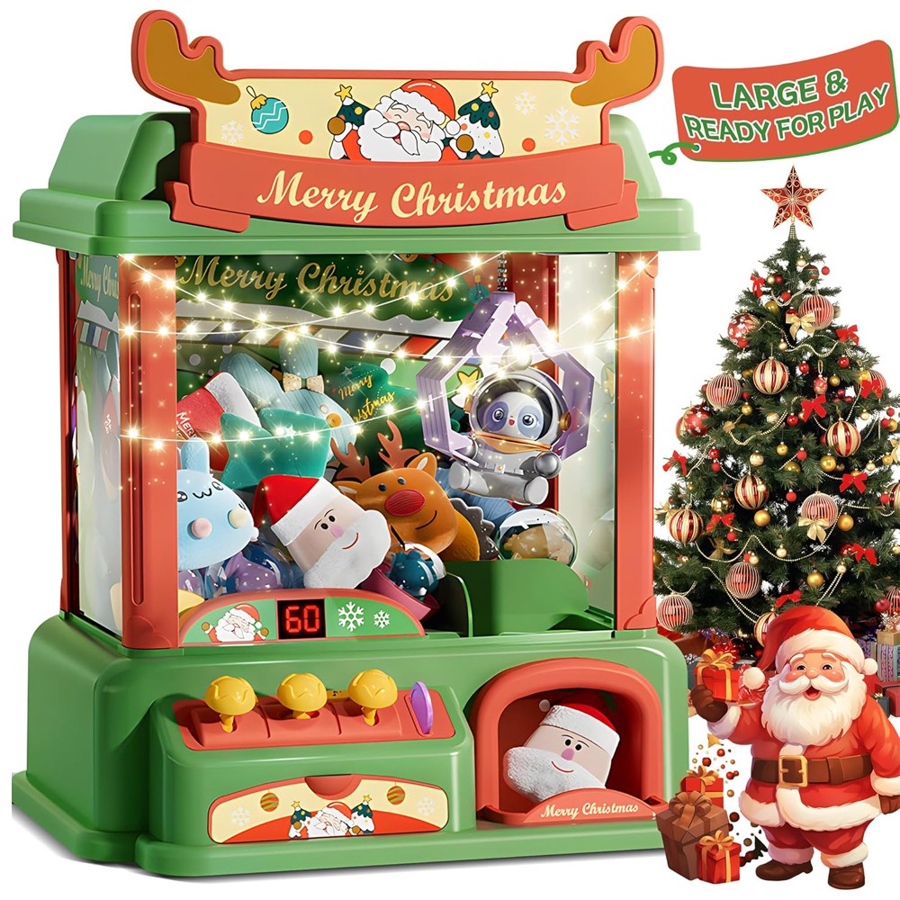 Christmas Claw Machine For Kid - Kids Toys Vending Machine のレビューと価格
