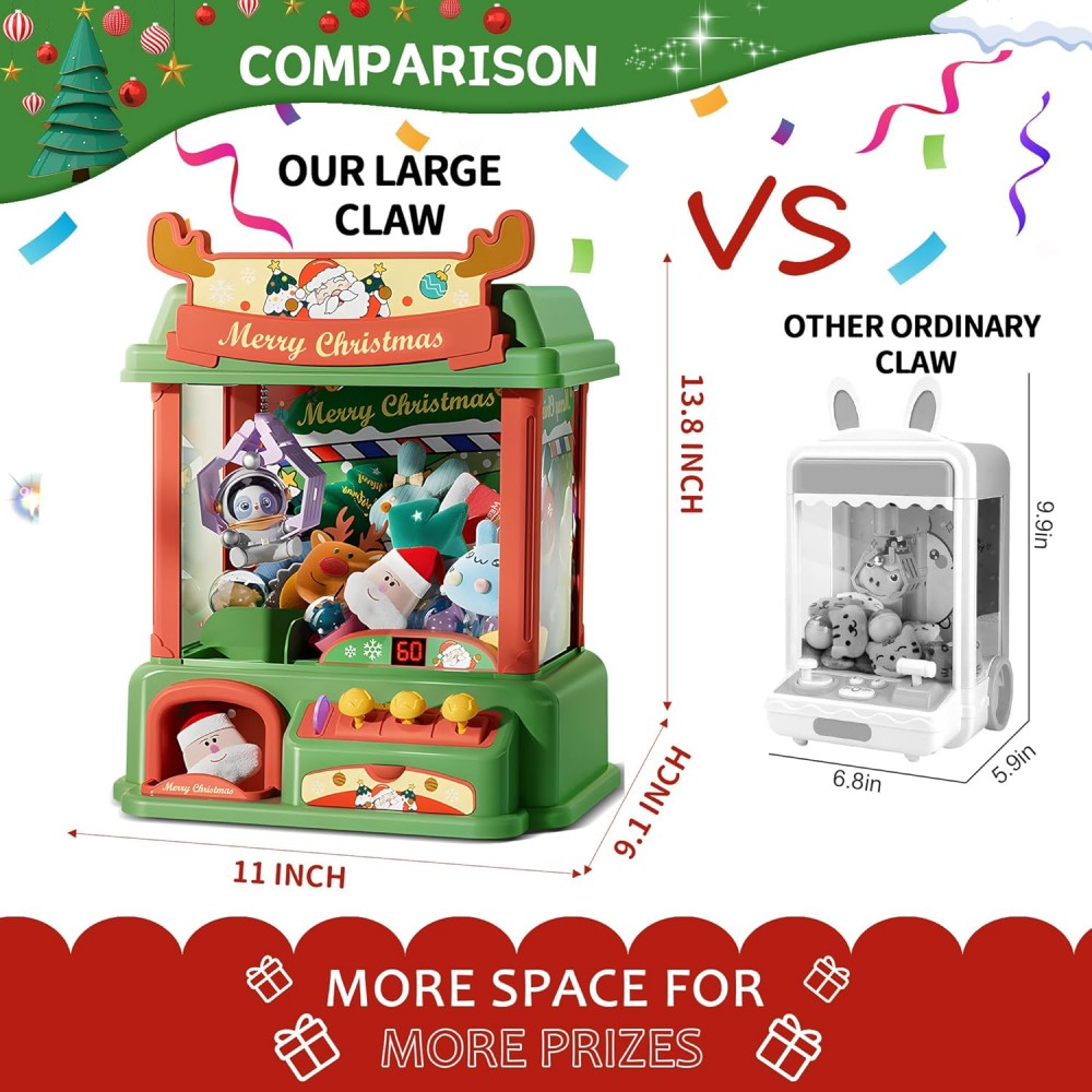 Christmas Claw Machine For Kid - Kids Toys Vending Machine のレビューと価格