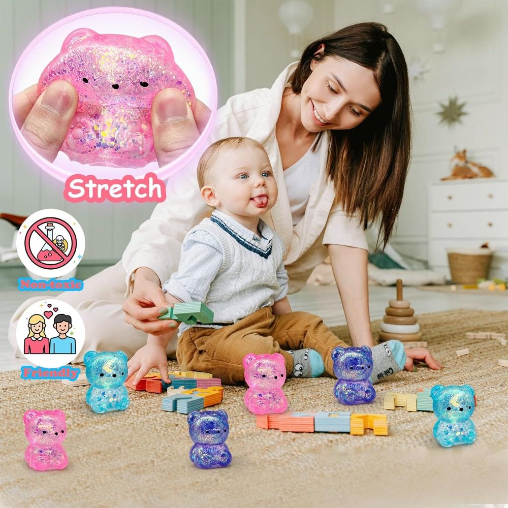 Hot Gummy Bear Bear Squishy Fi - Kids Toys Easter のレビューと価格
