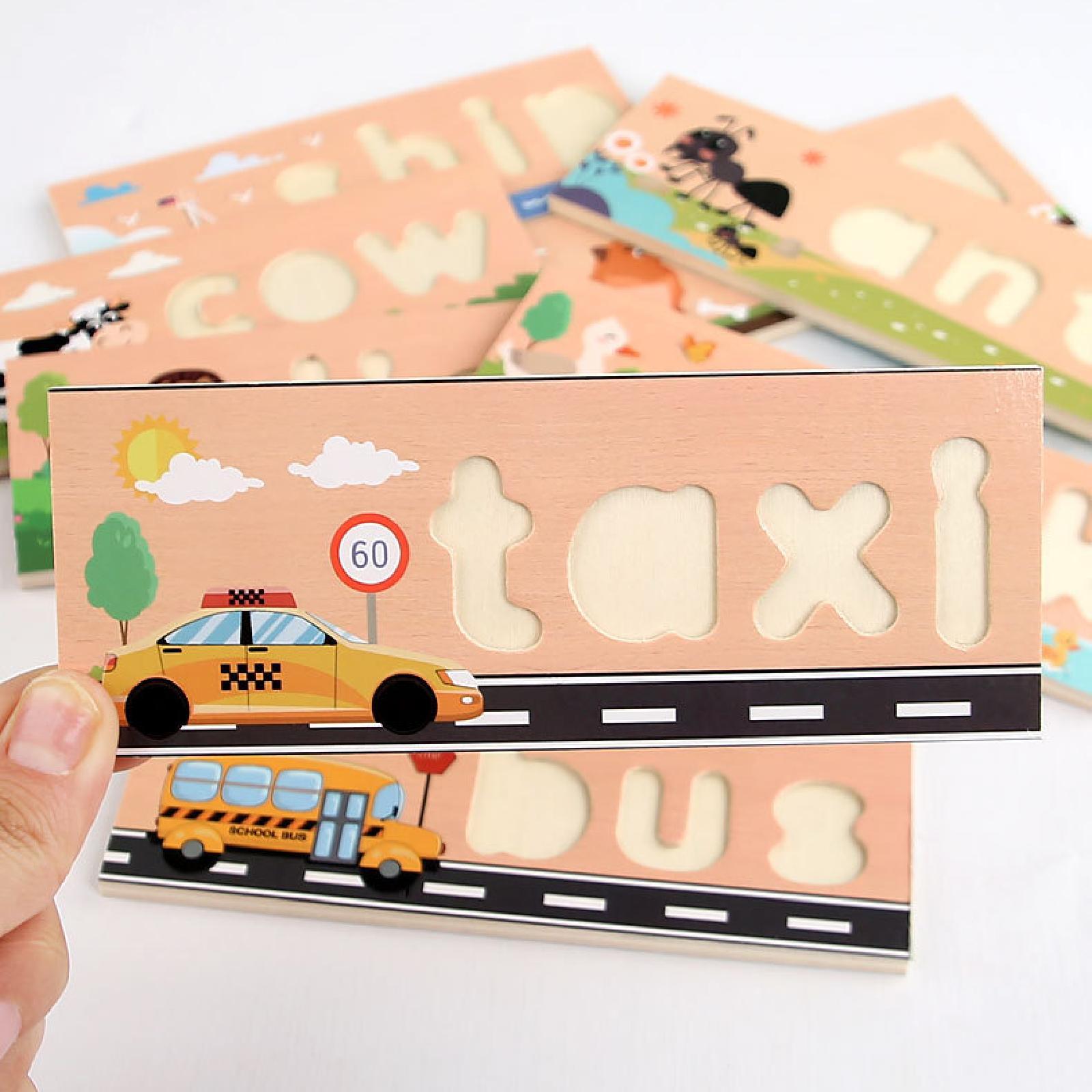 Wooden Spell Learning Toys wit - Kids Toys 3 Year Old のレビューと価格