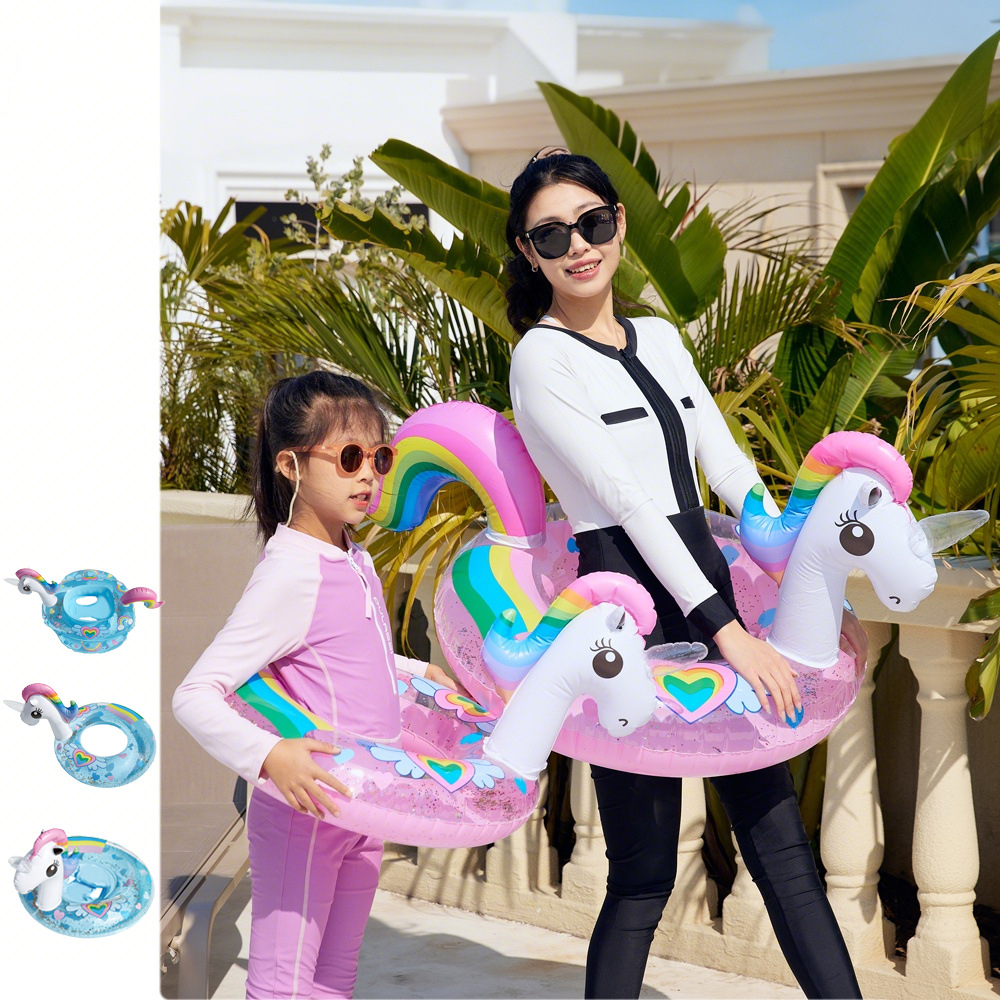 Cartoon Unicorn Baby Swim Ring - Kids Toys Play Youtube のレビューと価格