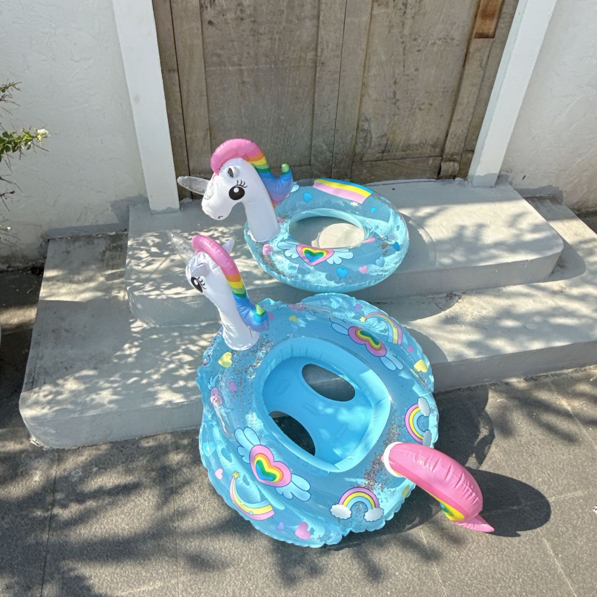Cartoon Unicorn Baby Swim Ring - Kids Toys Play Youtube のレビューと価格