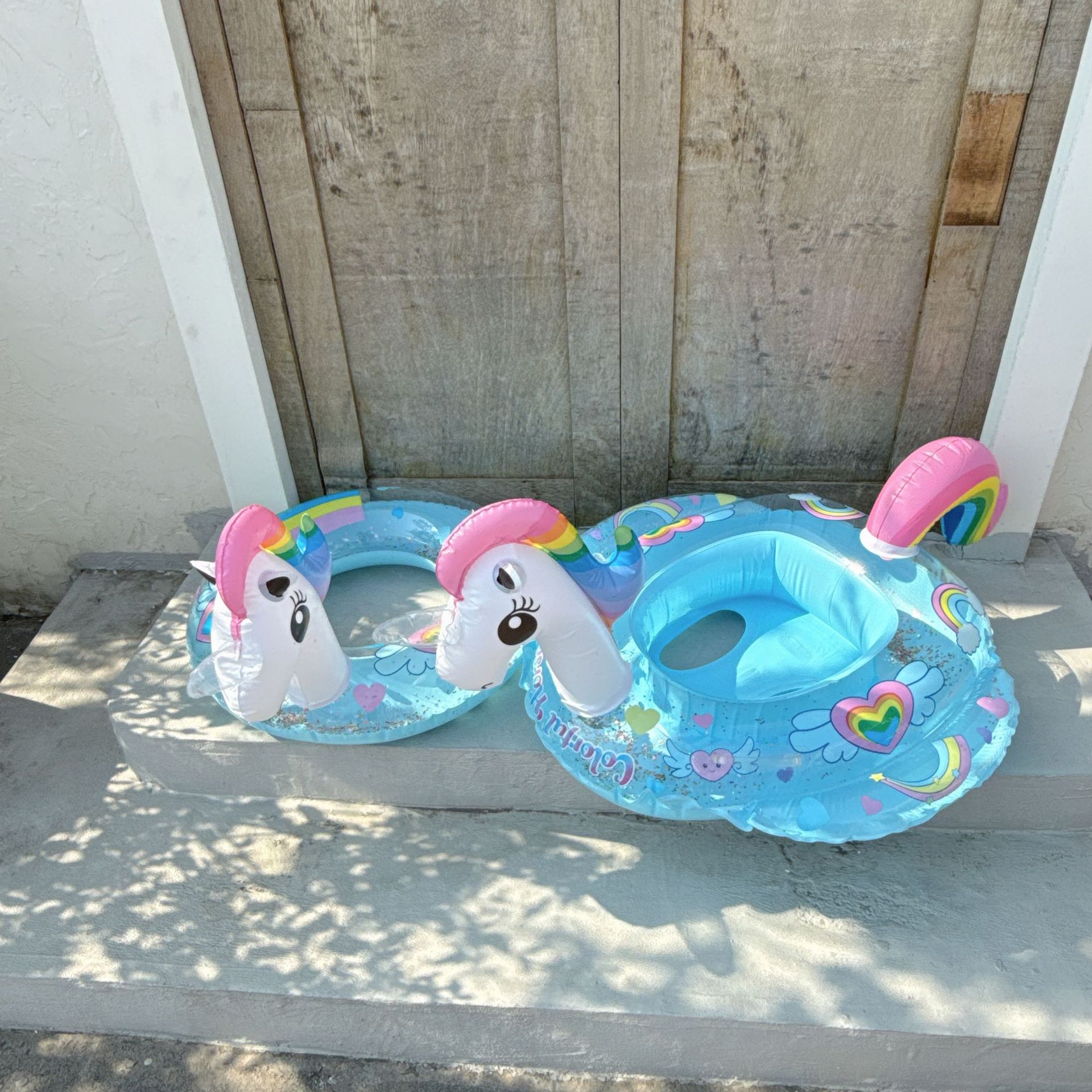 Cartoon Unicorn Baby Swim Ring - Kids Toys Play Youtube のレビューと価格