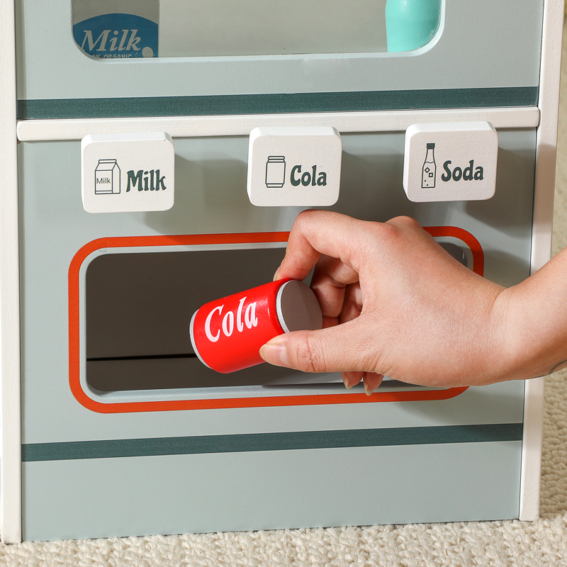 Kids Wooden Grocery Store Play - Kids Toys Vending Machine のレビューと価格