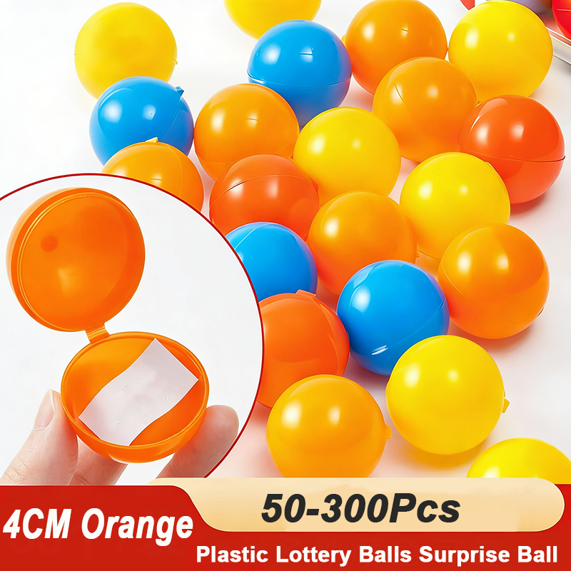 100-500Pcs 4CM Orange Plastic  - Kids Toys Vending Machine のレビューと価格