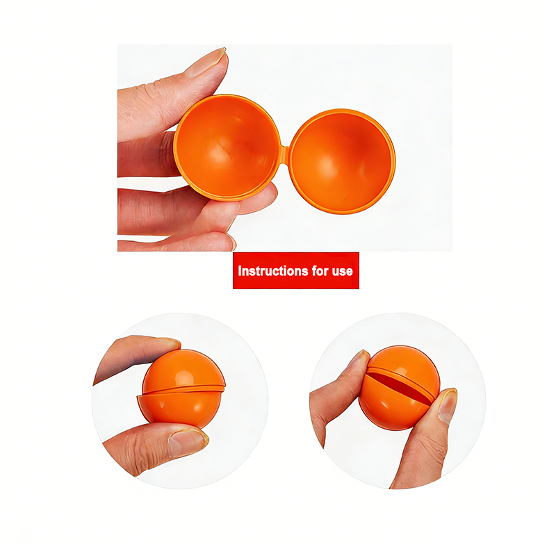100-500Pcs 4CM Orange Plastic  - Kids Toys Vending Machine のレビューと価格