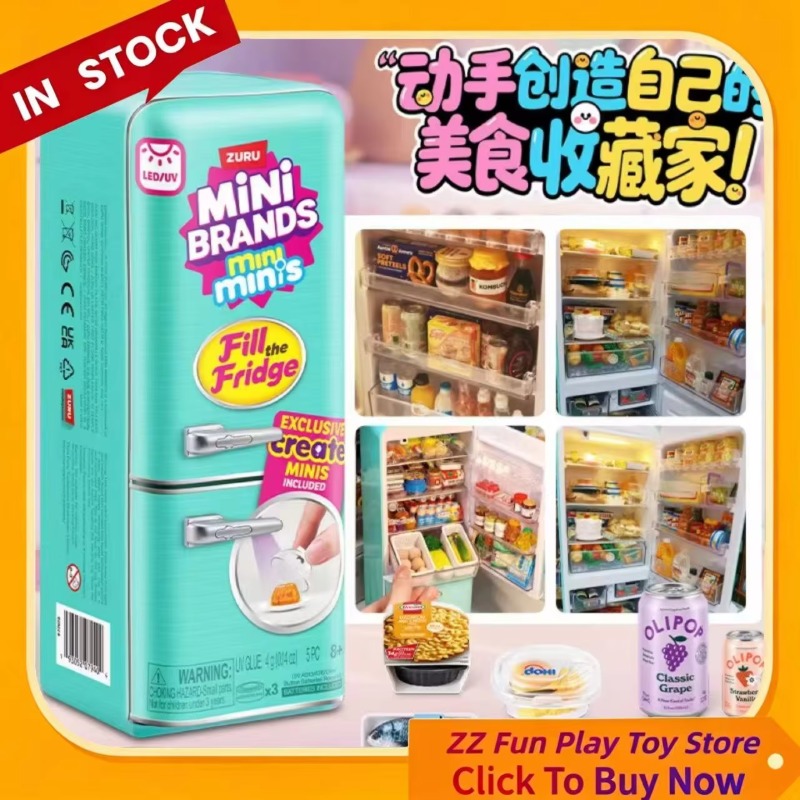 Genuine ZURU Mini Fridge Set P - Kids Toys Brands のレビューと価格