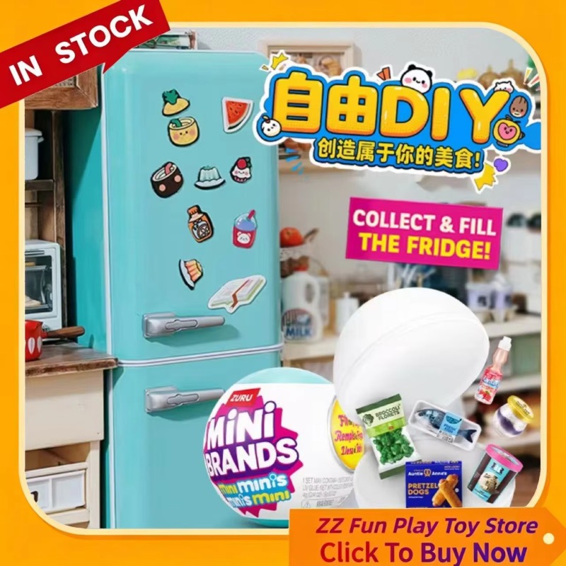 Genuine ZURU Mini Fridge Set P - Kids Toys Brands のレビューと価格