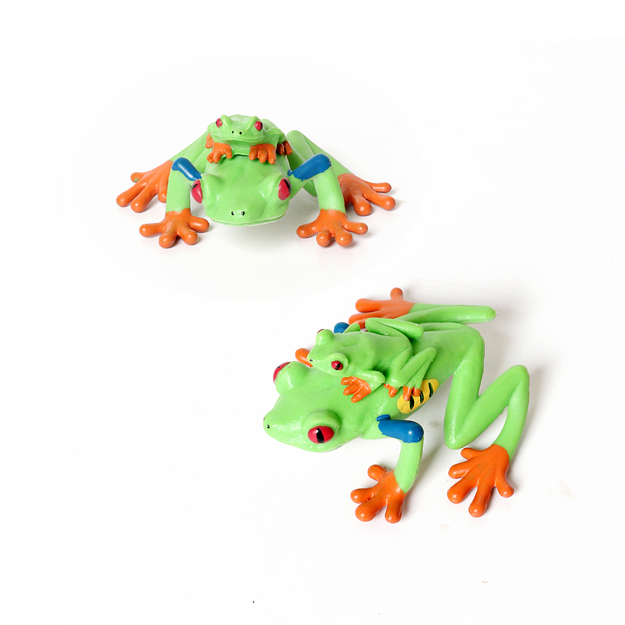 Rainforest Animals Frogs Figur - Kids Toys Review のレビューと価格