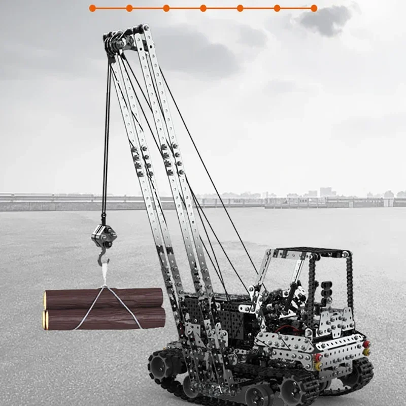 DIY Metal RC Crane Electric Ho - Kids Toys Electric Car のレビューと価格
