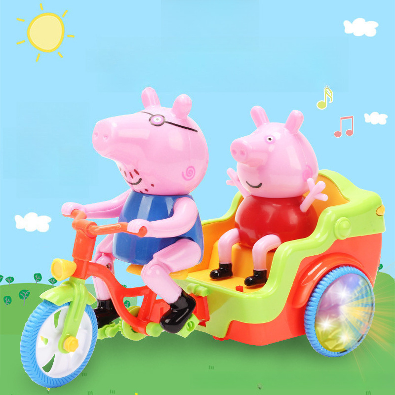 Battery Operated Pink Piggy Ri - Kids Toys Electric Car のレビューと価格
