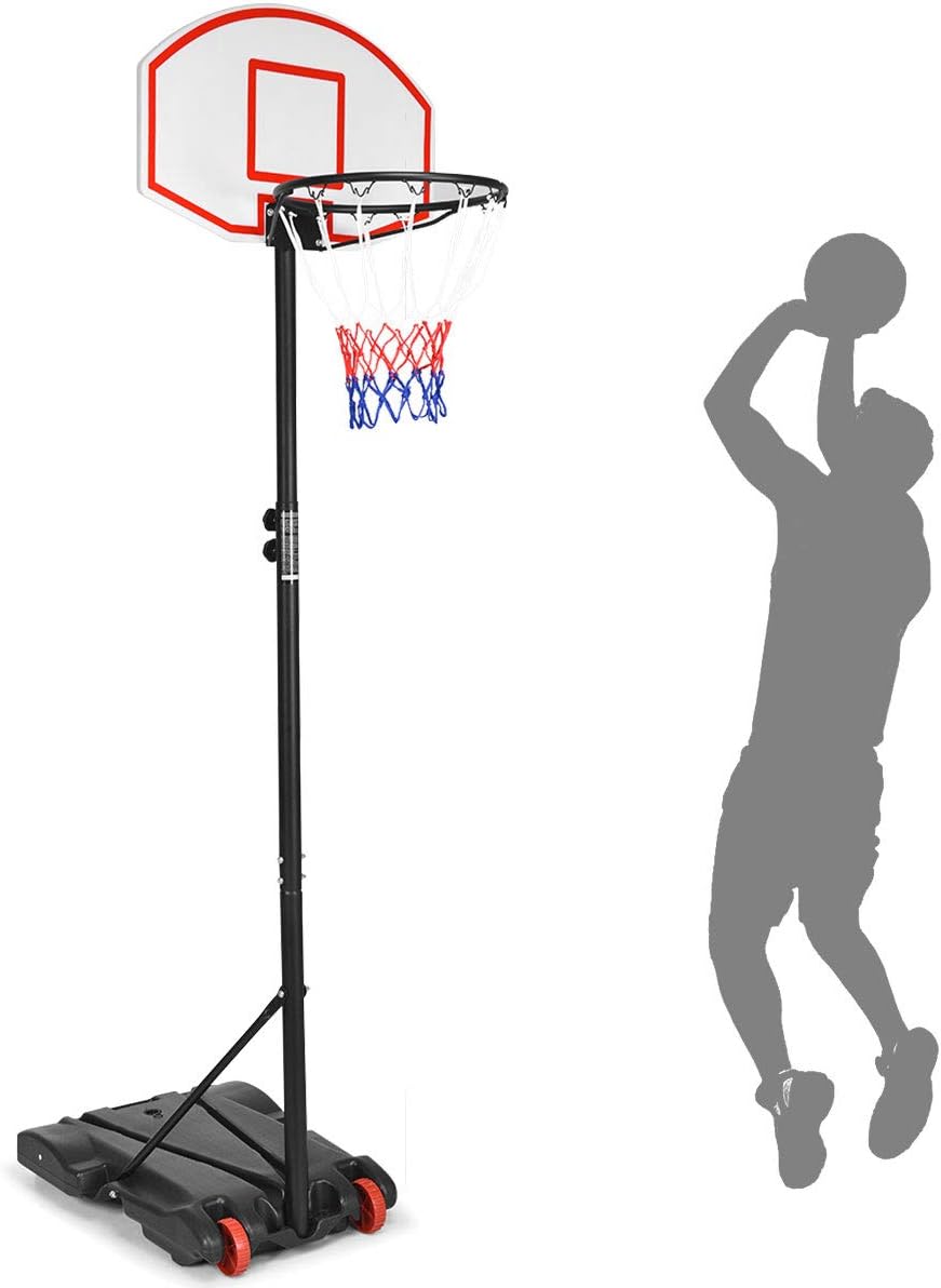 Portable Basketball Hoop with  - Basketball Hoop Kids Indoor のレビューと価格