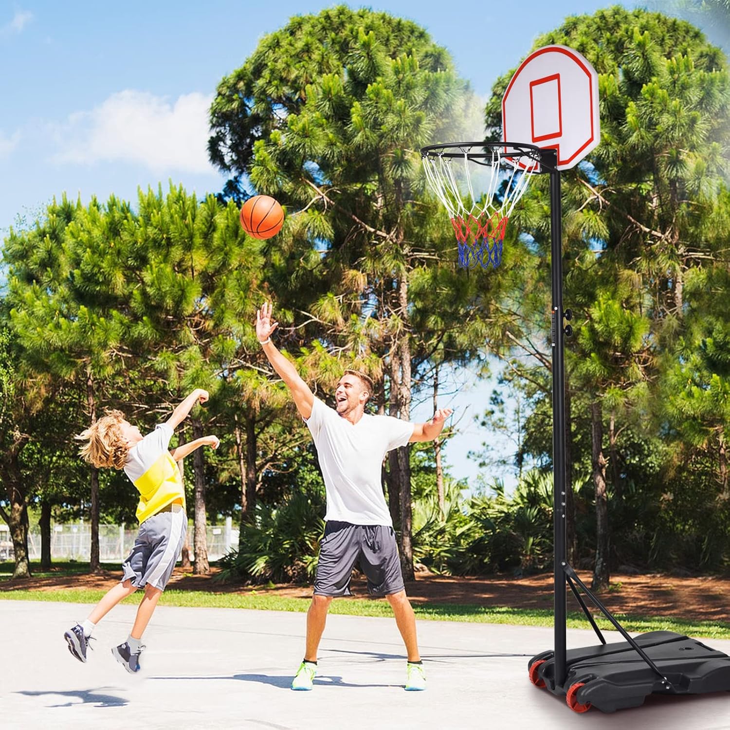 Portable Basketball Hoop with  - Basketball Hoop Kids Indoor のレビューと価格
