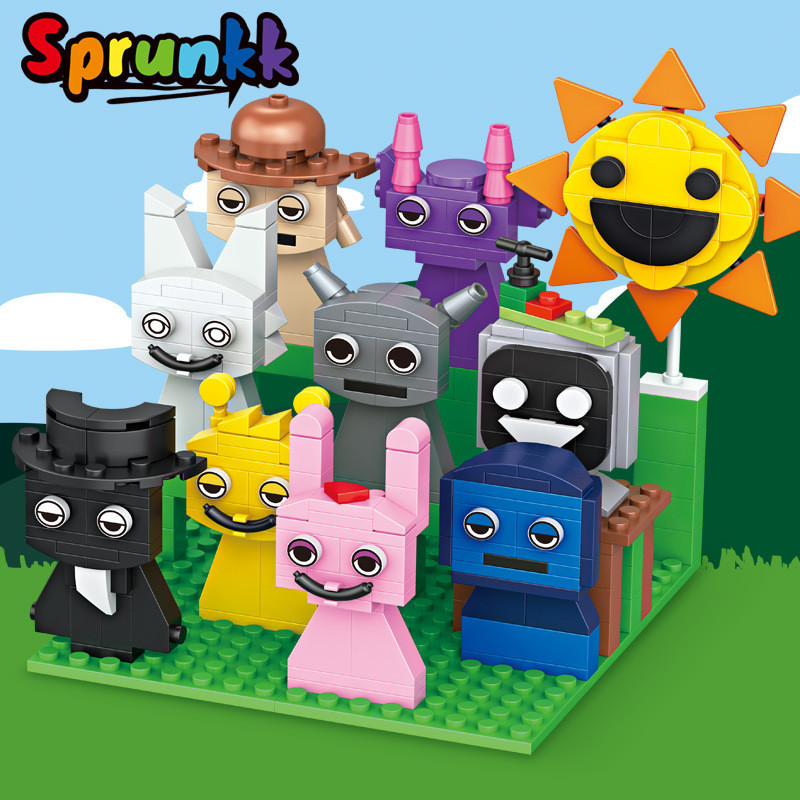 9pcs MOC Figures Building Bloc - Kids Toys Easter のレビューと価格