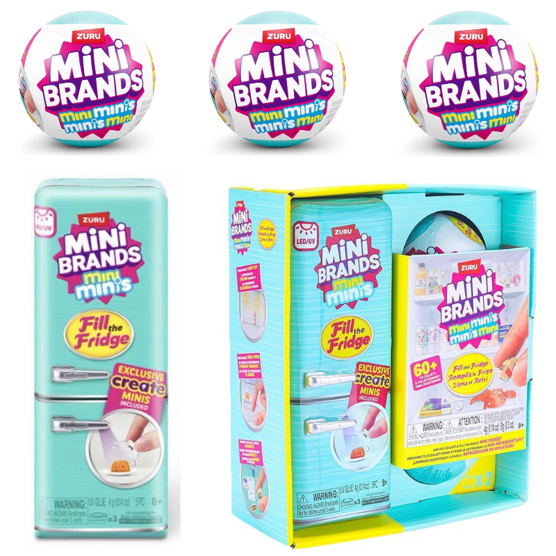 Zuru Mini Brands Fridge Blind  - Kids Toys Brand のレビューと価格