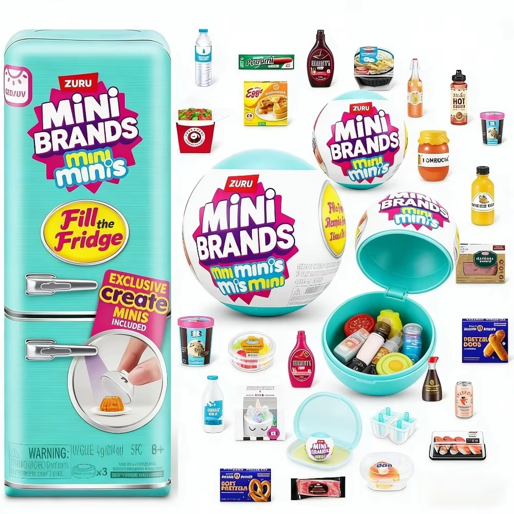Zuru Mini Brands Fridge Blind  - Kids Toys Brand のレビューと価格