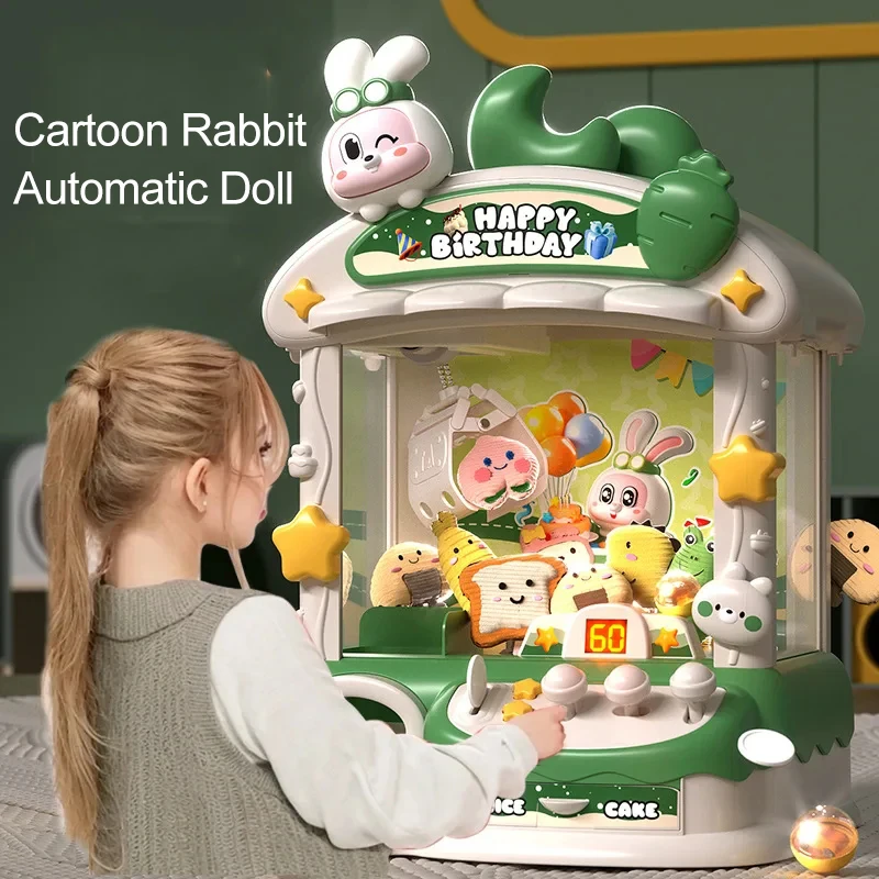 Cartoon Claw Game Machine Rabb - Kids Toys Easter のレビューと価格