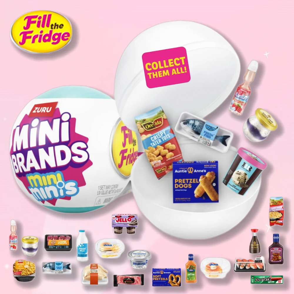 Zuru Mini Brands Fill The Frid - Kids Toys Brand のレビューと価格