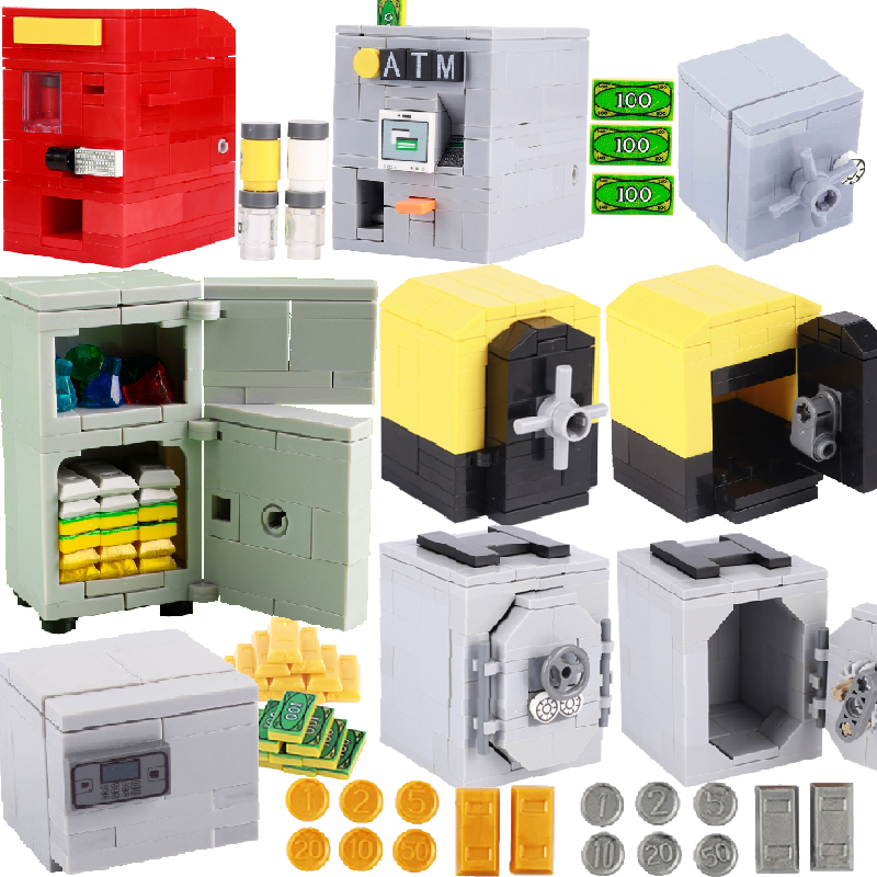 MOC Safe Deposit Box Model Bui - Kids Toys Vending Machine のレビューと価格