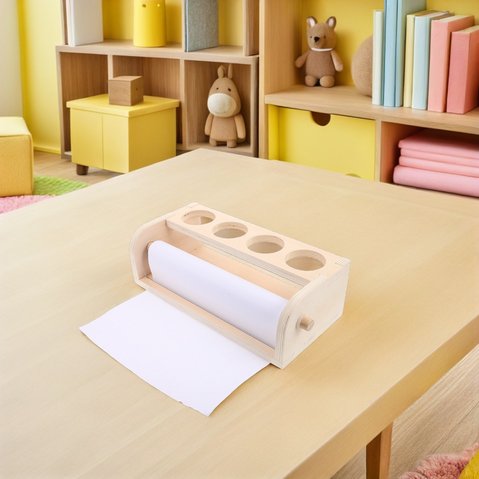 Kids Wooden Art Easel Paper Ro - Kids Art Easel のレビューと価格