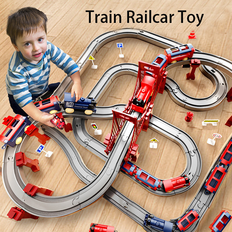 44Pcs/set Electric Train Track - Kids Toys Electric Car のレビューと価格