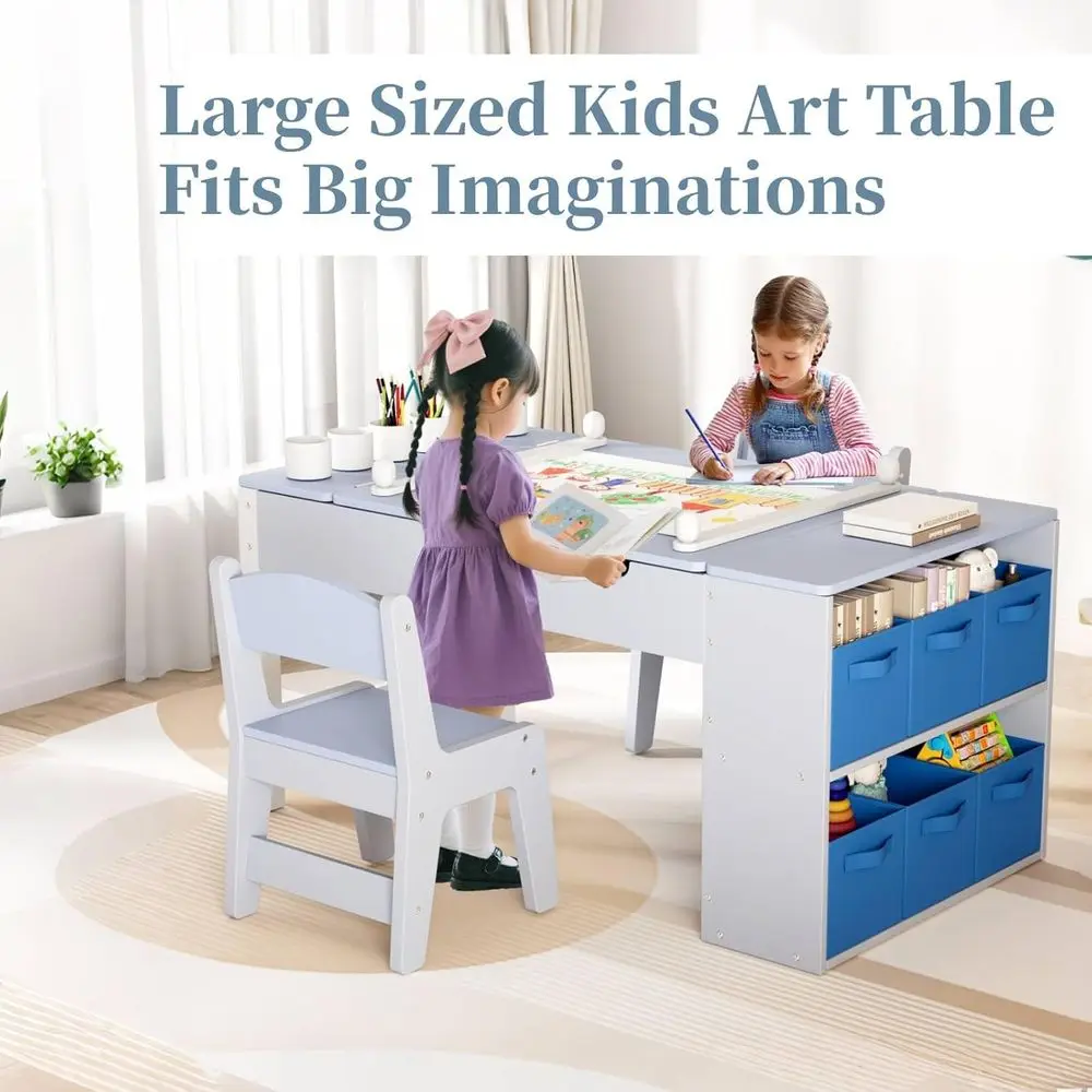3 in 1 Kids Art Table and Chai - Kids Art Easel のレビューと価格