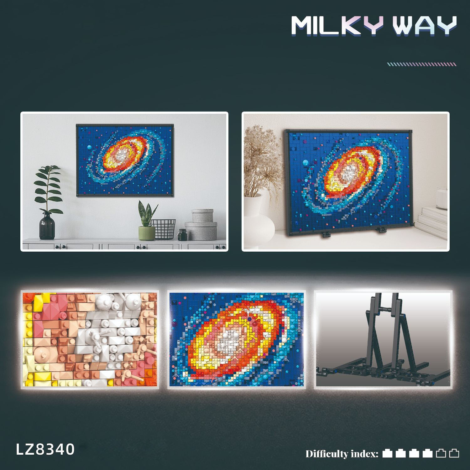 Idea Painting Block Pixel Art  - Kids Art Easel のレビューと価格