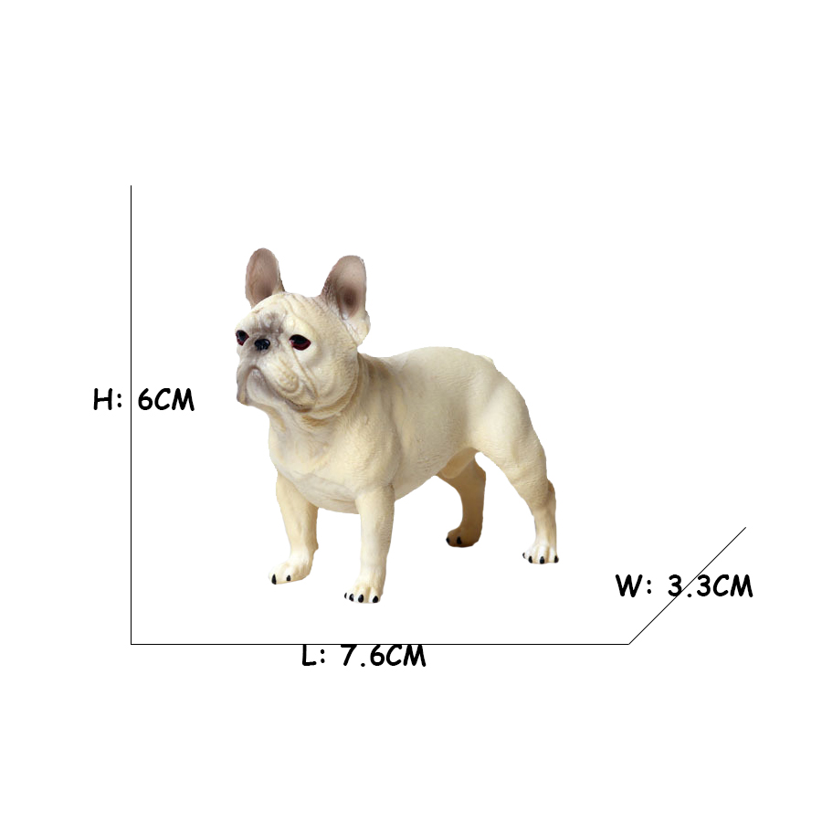 Dog figures Boston terrier Poo - Kids Toys Review のレビューと価格