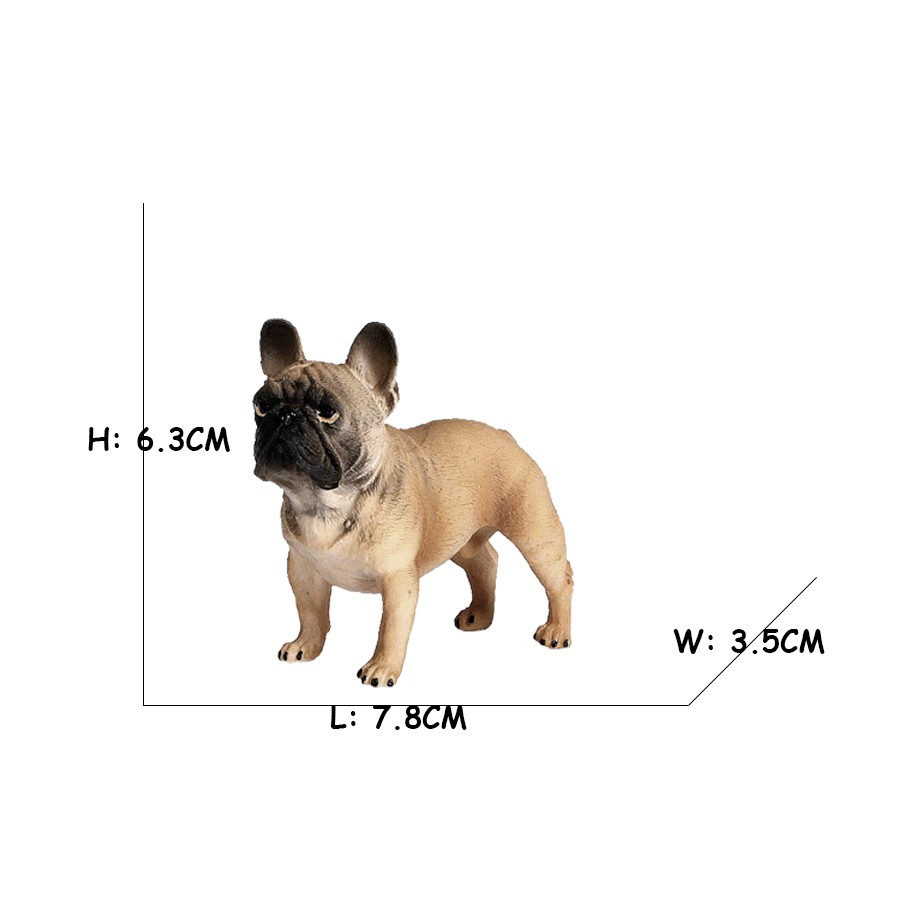 Dog figures Boston terrier Poo - Kids Toys Review のレビューと価格