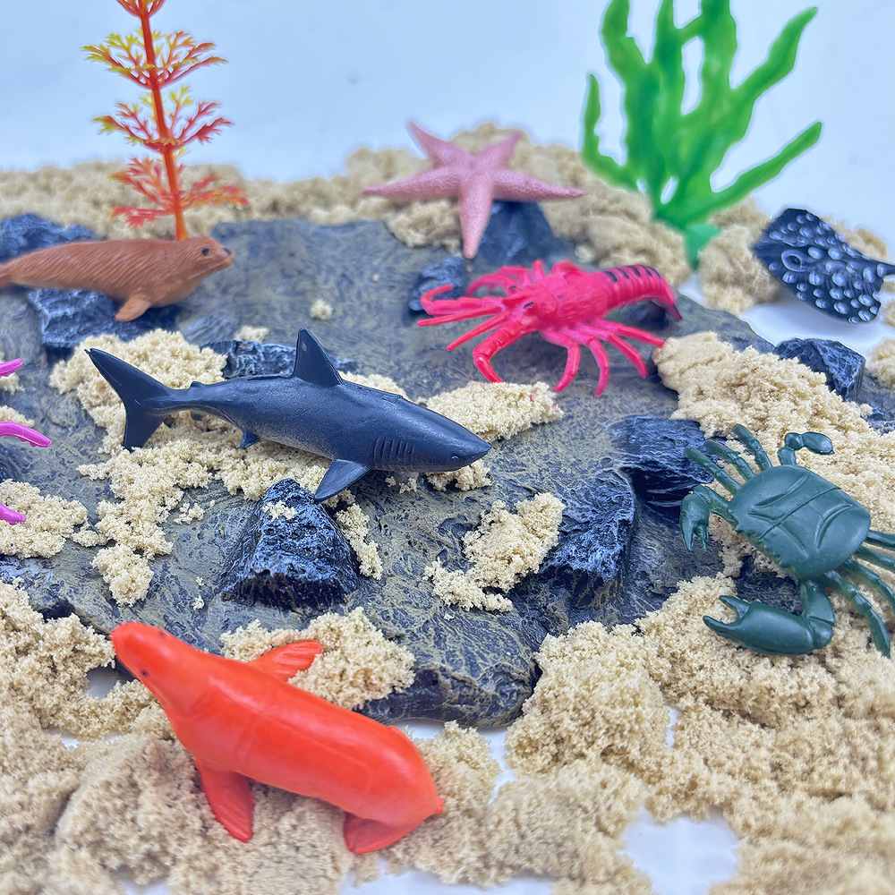 12pcs Ocean Sea Life Set Anima - Kids Toys 3 Year Old のレビューと価格