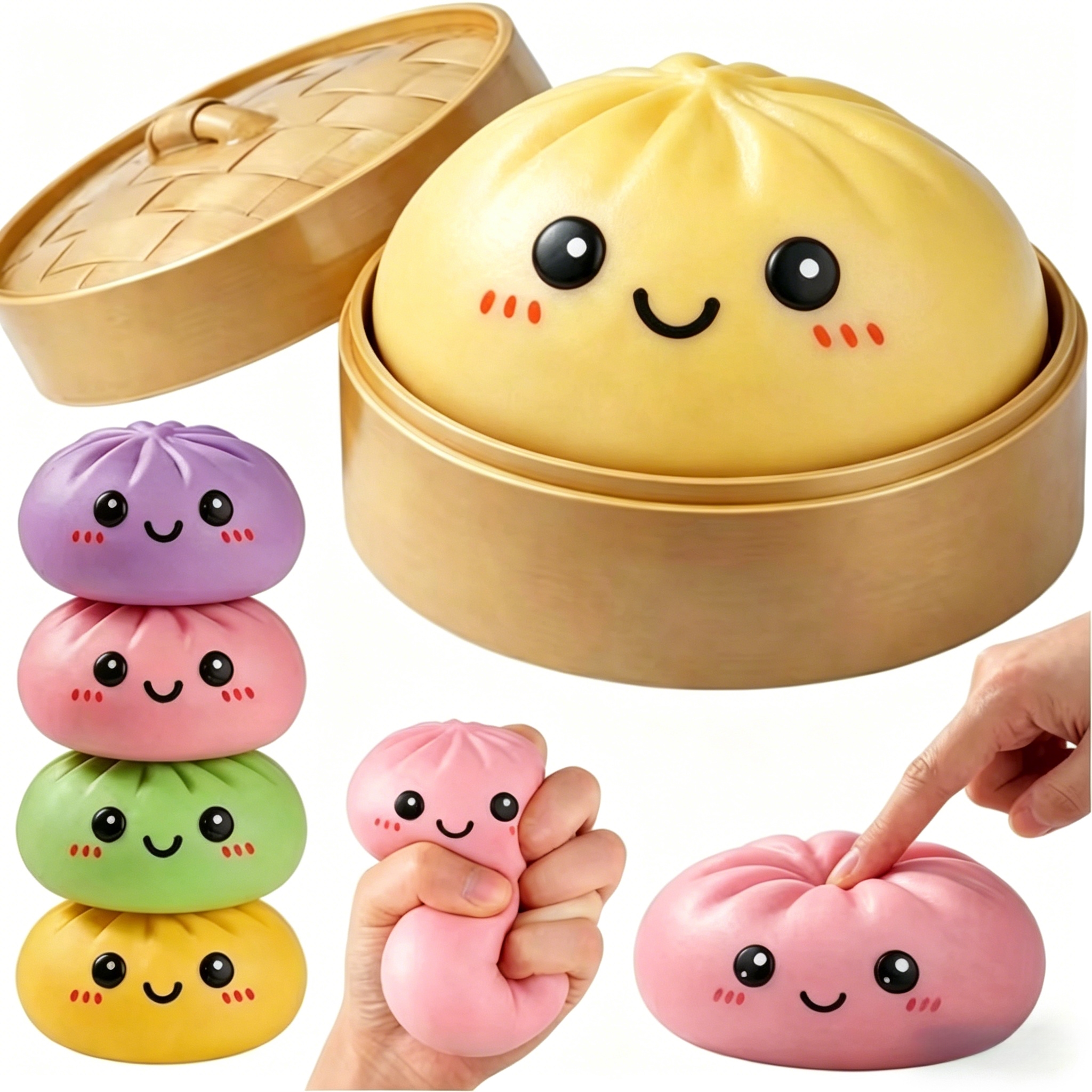 Giant Dumpling Squishy Mystery - Kids Toys Easter のレビューと価格