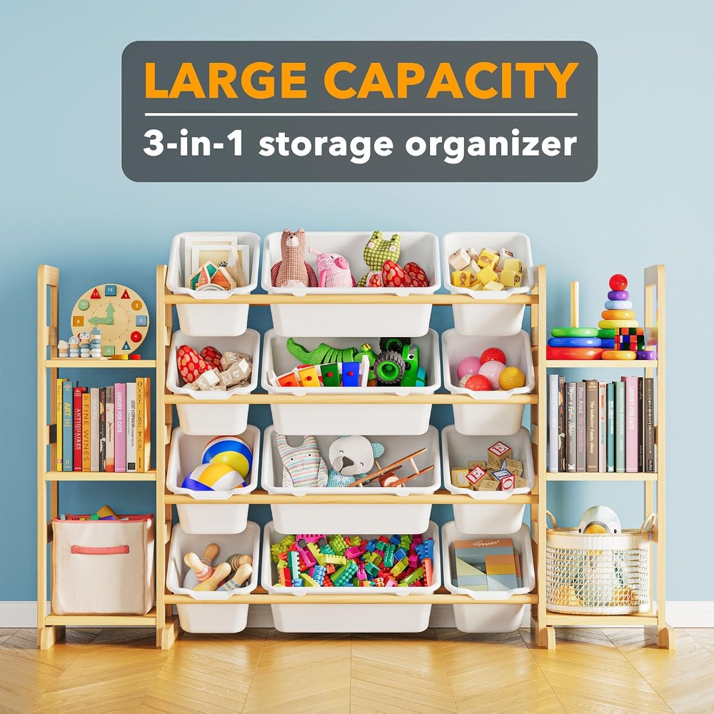 Toy Storage Organizer with 6 S - Kids' Toy のレビューと価格