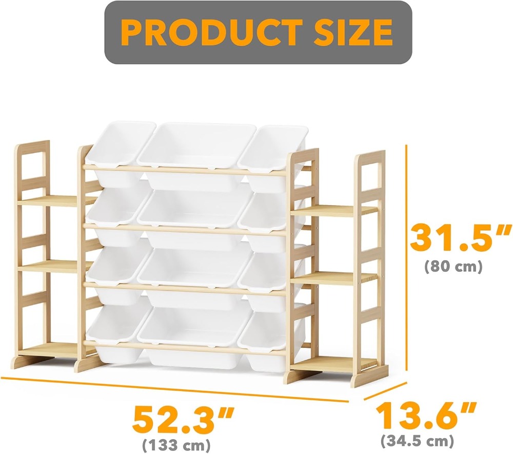 Toy Storage Organizer with 6 S - Kids' Toy のレビューと価格