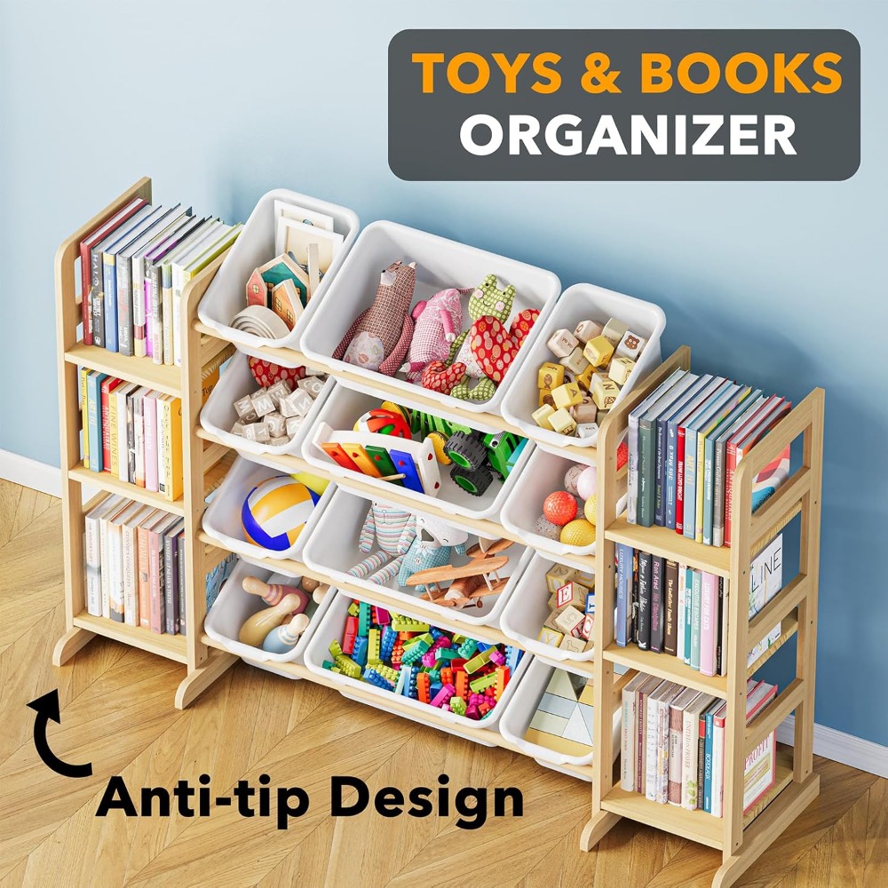 Toy Storage Organizer with 6 S - Kids' Toy のレビューと価格