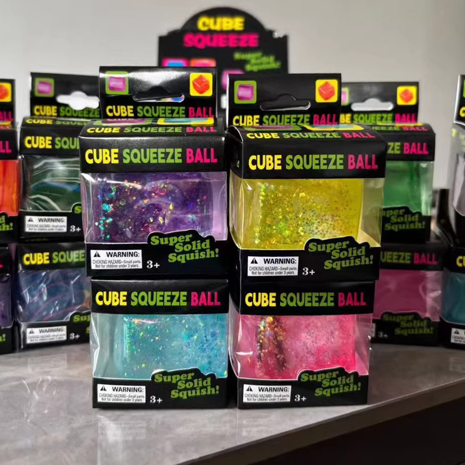 Squishy Ice Cube Fidget Toys,  - Kids Toys Easter のレビューと価格