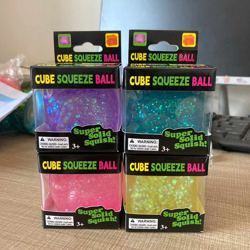 Squishy Ice Cube Fidget Toys,  - Kids Toys Easter のレビューと価格