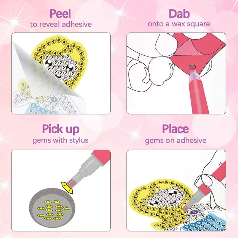 5D Diamond Painting Kit DIY Cr - Kids Toys Easter のレビューと価格