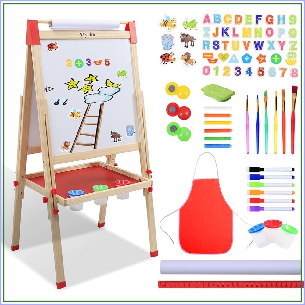 Double-Sided Kids Art Easel wi - Kids Art Easel のレビューと価格