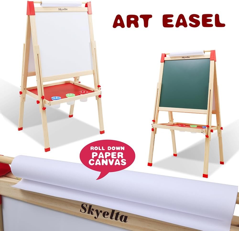 Double-Sided Kids Art Easel wi - Kids Art Easel のレビューと価格