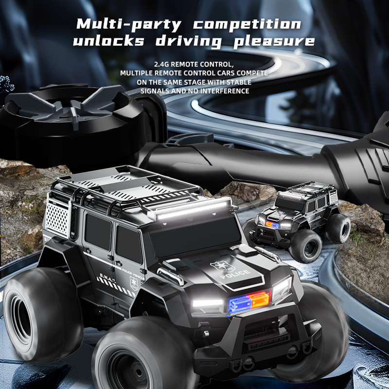 RC Police Cars Amphibious Vehi - Kids Toys Electric Car のレビューと価格