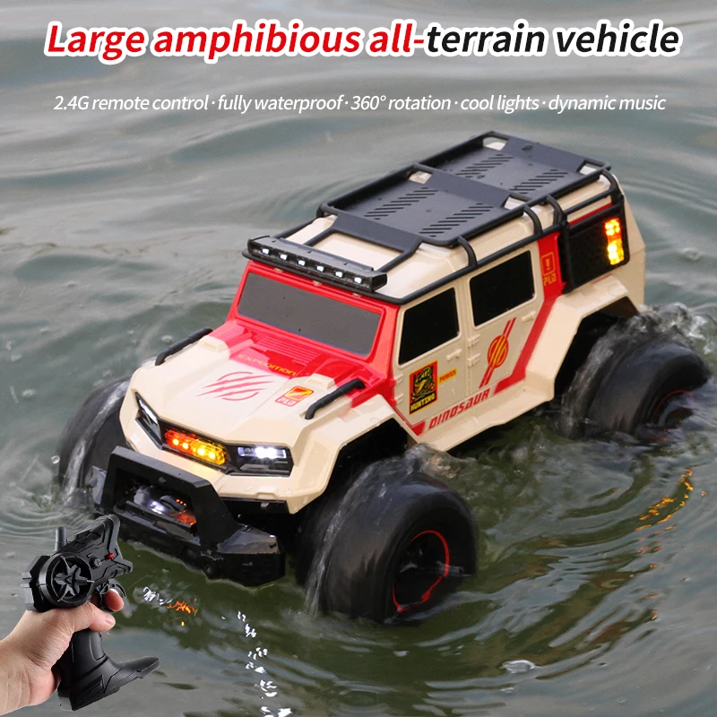 RC Police Cars Amphibious Vehi - Kids Toys Electric Car のレビューと価格