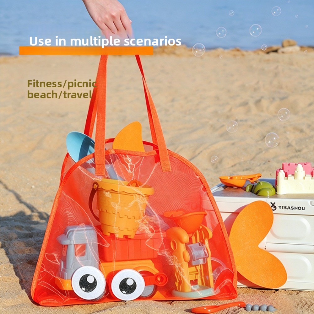 Kids Mesh Beach Bags Colorful  - Kids' Toy のレビューと価格