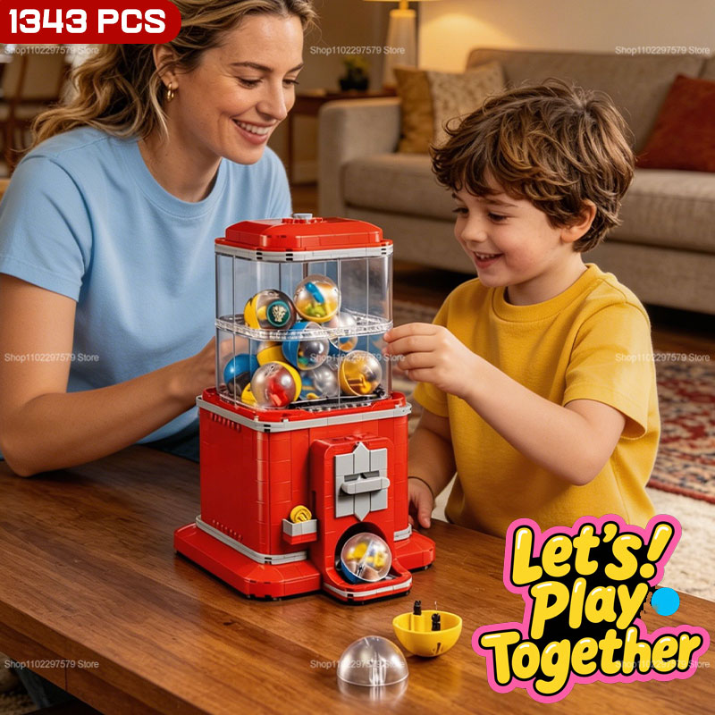 1343 PCS Vending Machine Build - Kids Toys Vending Machine のレビューと価格