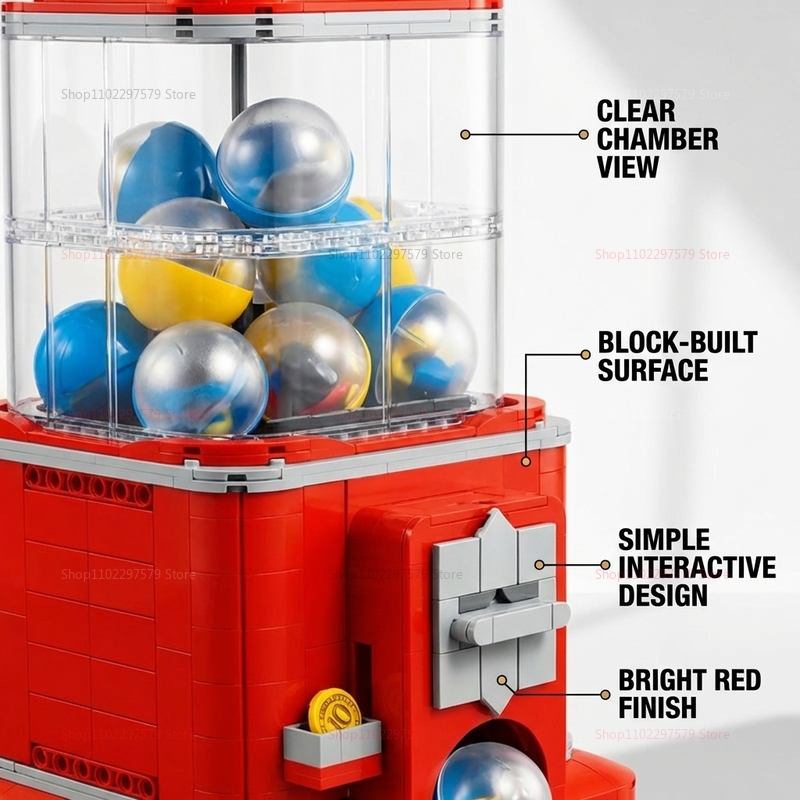 1343 PCS Vending Machine Build - Kids Toys Vending Machine のレビューと価格