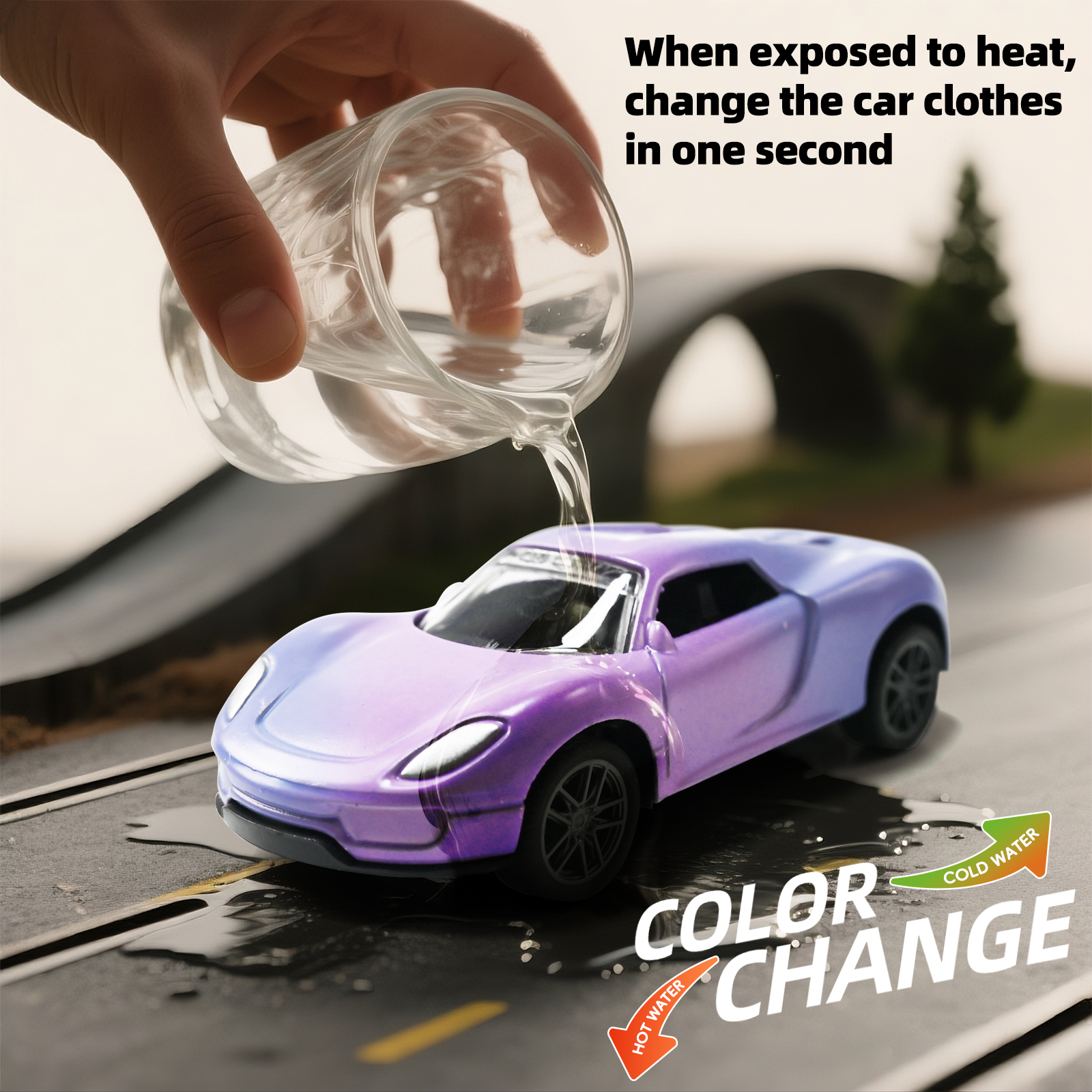 1:64 Temperature Sensitive Col - Kids Toys 3 Year Old のレビューと価格