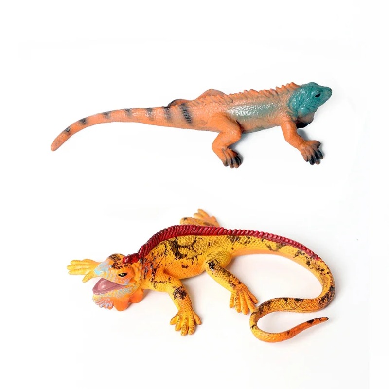 Iguana Lizard Figures Chameleo - Kids Toys Review のレビューと価格