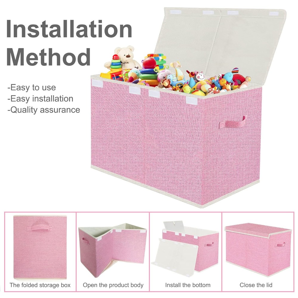 Large 82L Collapsible Toy Stor - Kids' Toy のレビューと価格